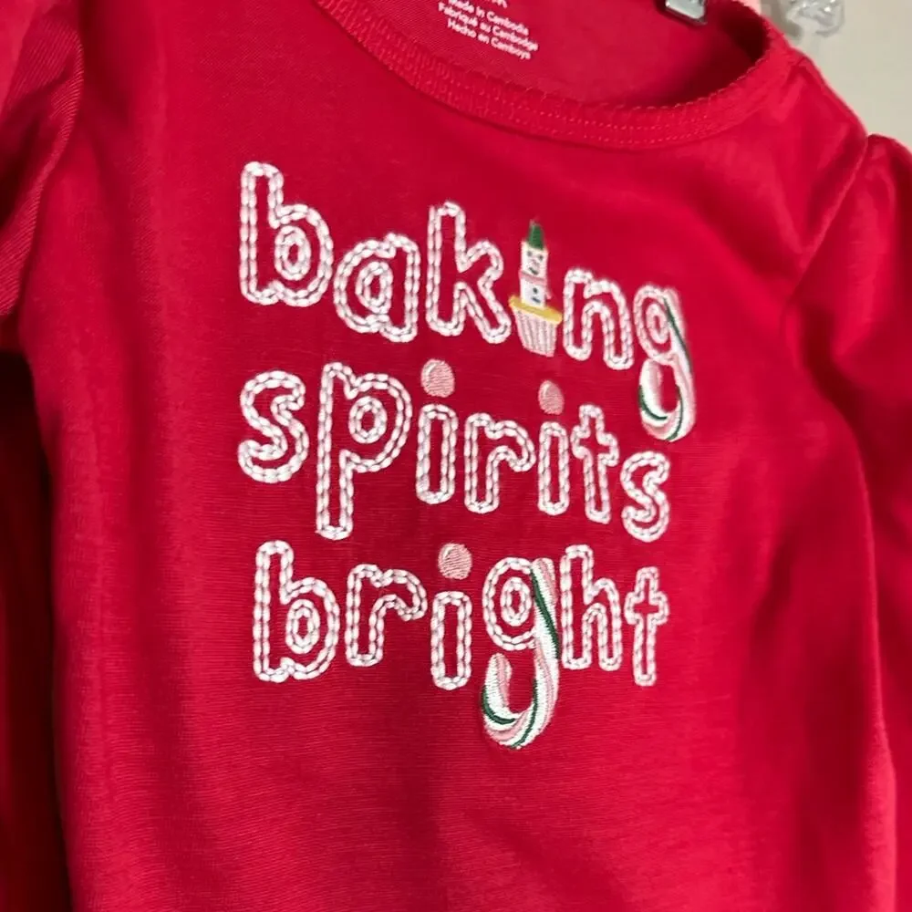 Carter’s Christmas Pajamas - Just One You 2-piece Jammies Size 18 months NWT